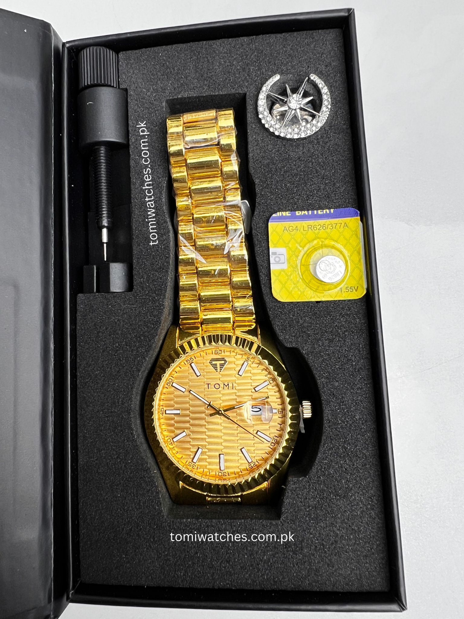 Tomi T-304 Men's Luxury Watch Gift Set - Tomi Watches