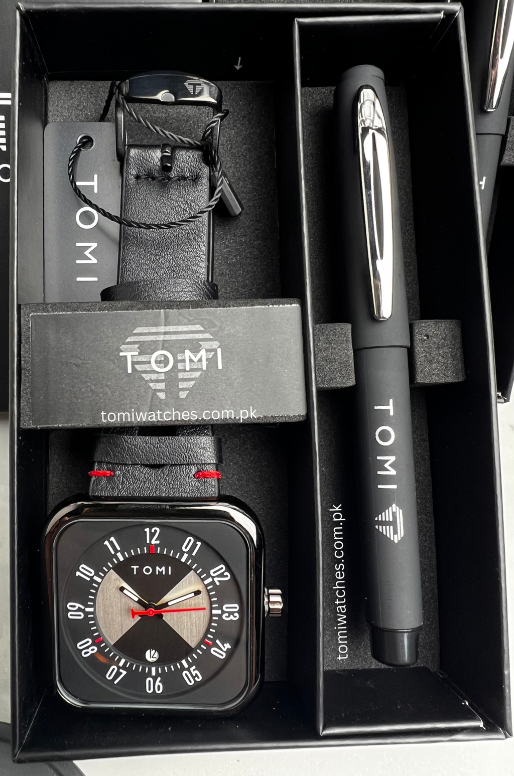 TOMI T-094 Luxury Watch with Pen Gift Set - Tomi Watches