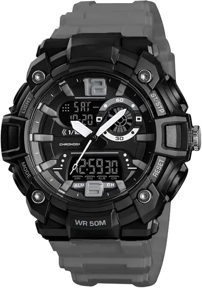 TOMI Dual Time Sports Watch T-229 - Tomi Watches