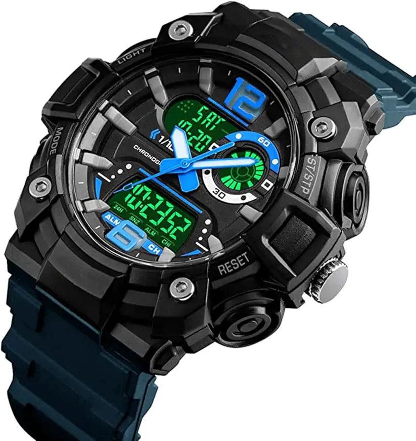 TOMI Dual Time Sports Watch T-229 - Tomi Watches
