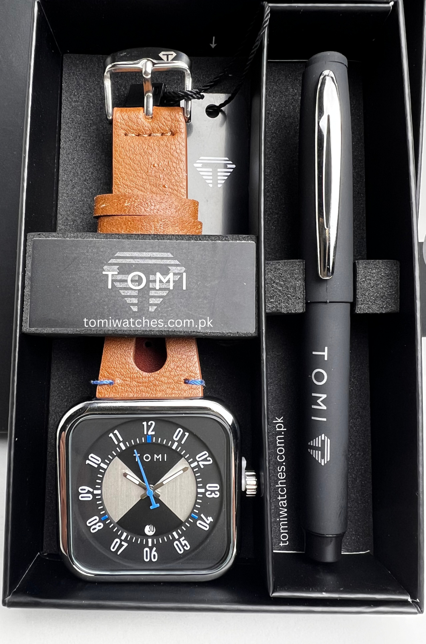 TOMI T-094 Luxury Watch with Pen Gift Set - Tomi Watches