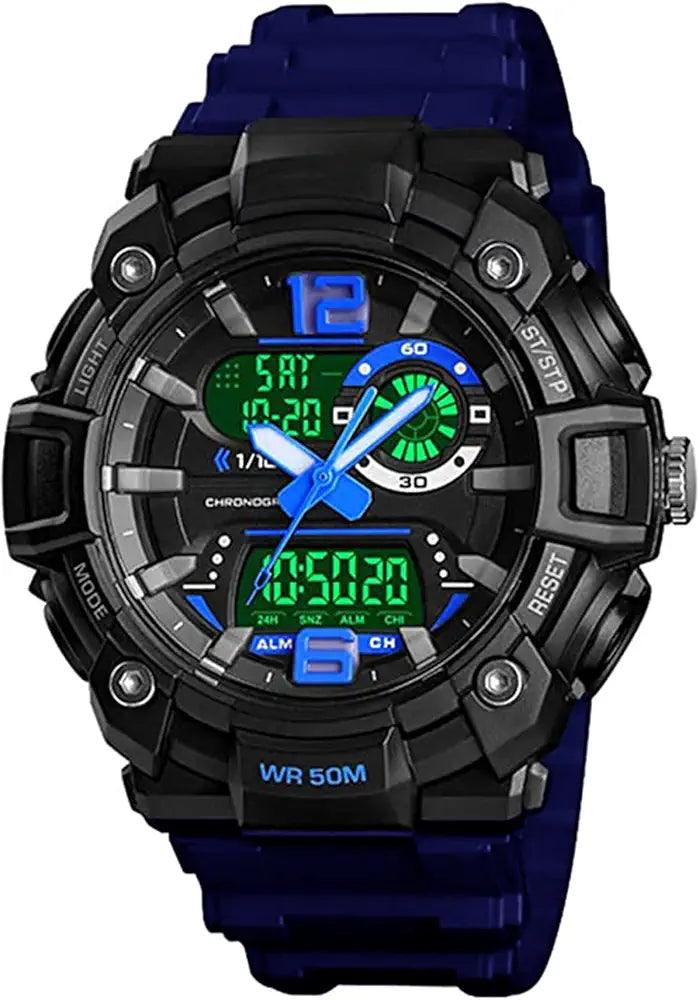 TOMI Dual Time Sports Watch T-229 - Tomi Watches