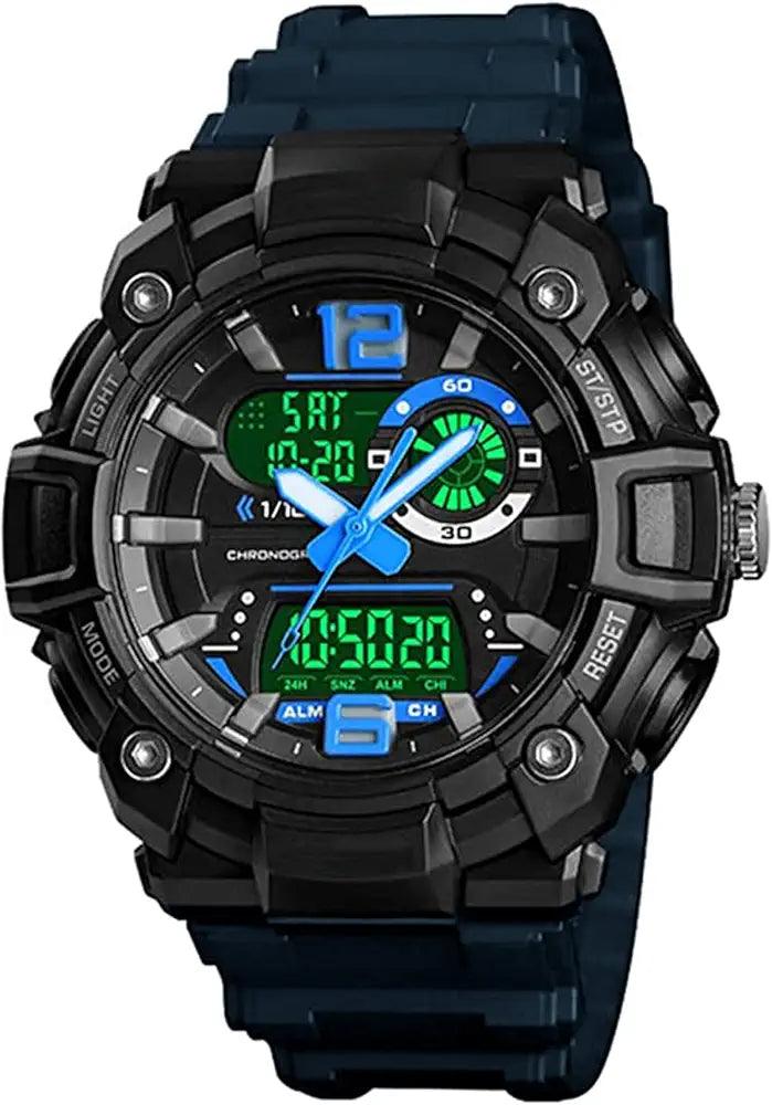 TOMI Dual Time Sports Watch T-229 - Tomi Watches