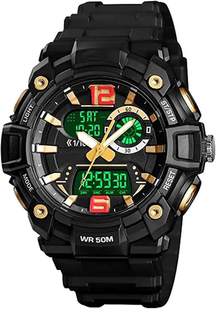 TOMI Dual Time Sports Watch T-229 - Tomi Watches
