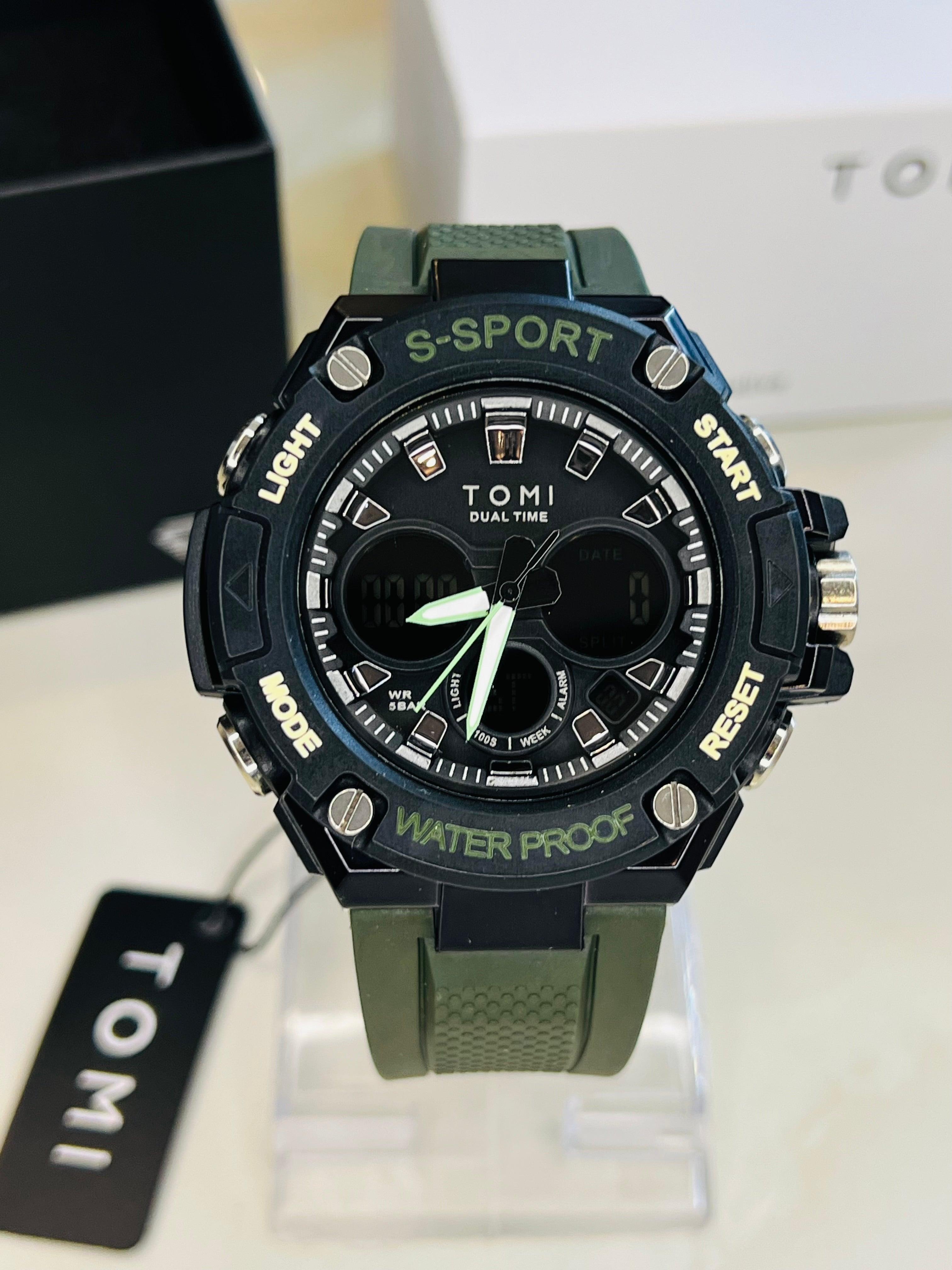 Tomi Sports Watch Waterproof T-227 - Tomi Watches