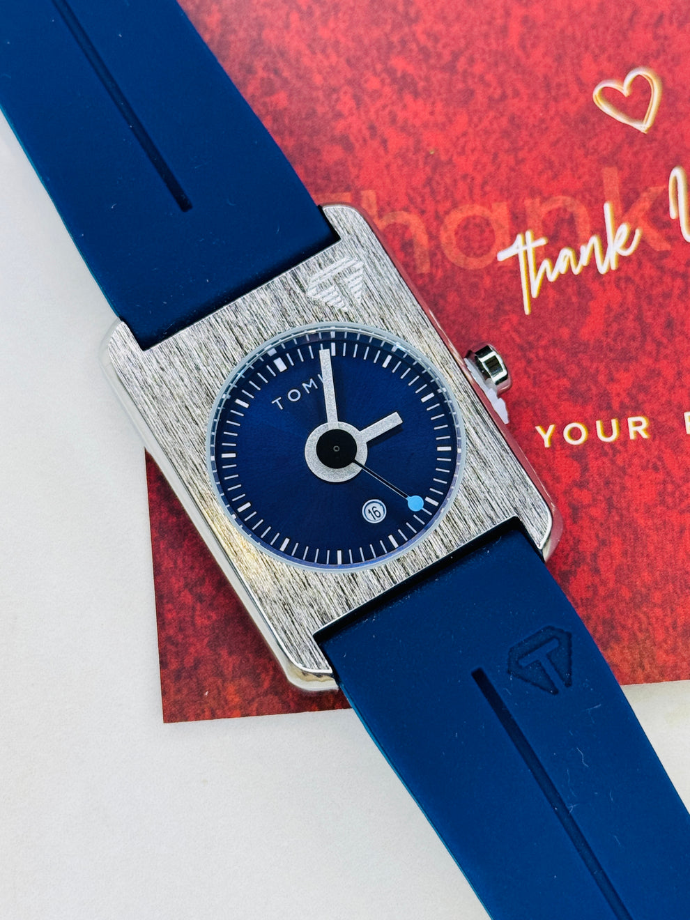 TOMI T-022 Magnet Master Lock Silicone Straps Tomi Tank Watches - Tomi Watches