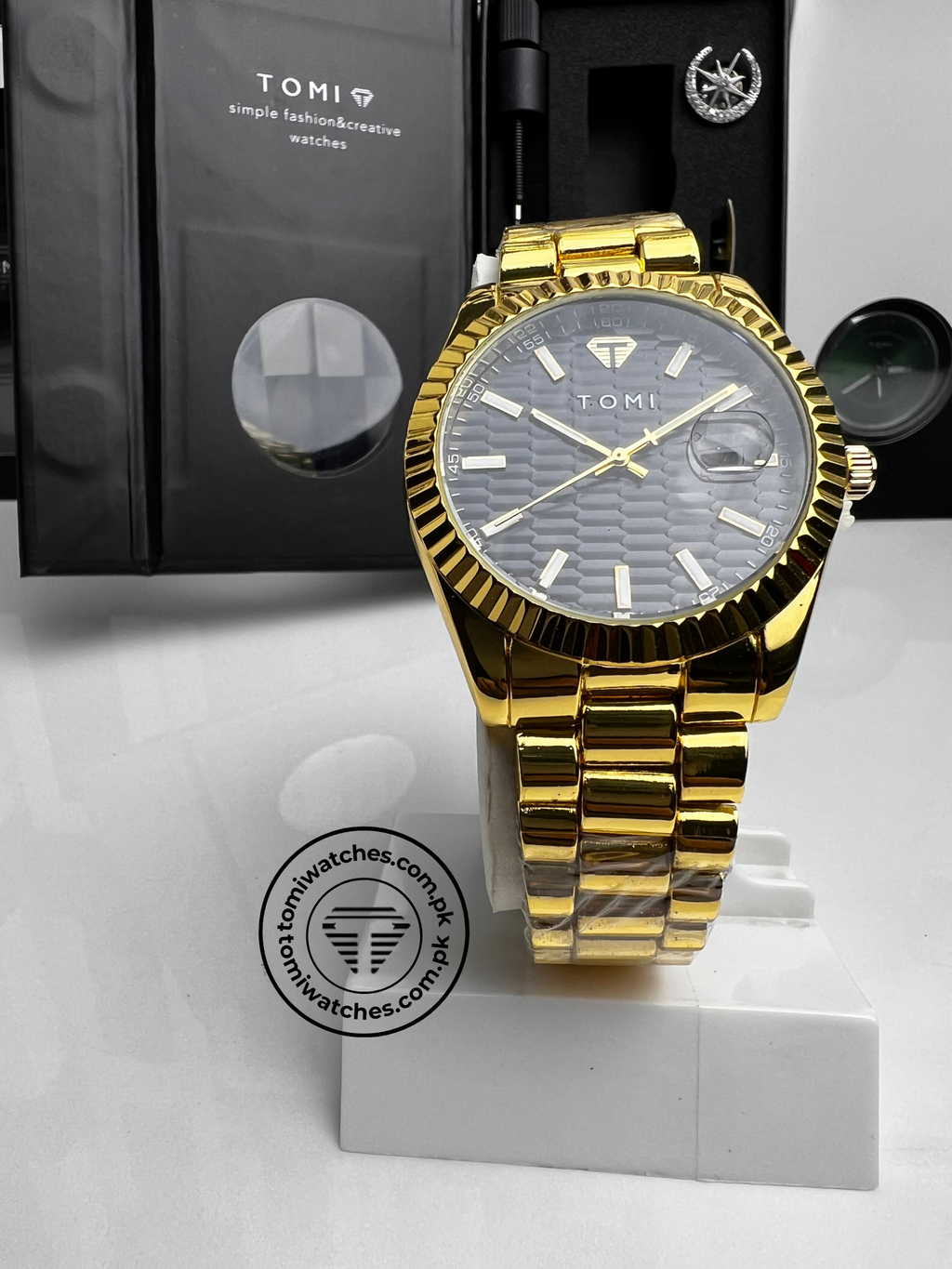 Tomi T-304 Men's Luxury Watch Gift Set - Tomi Watches