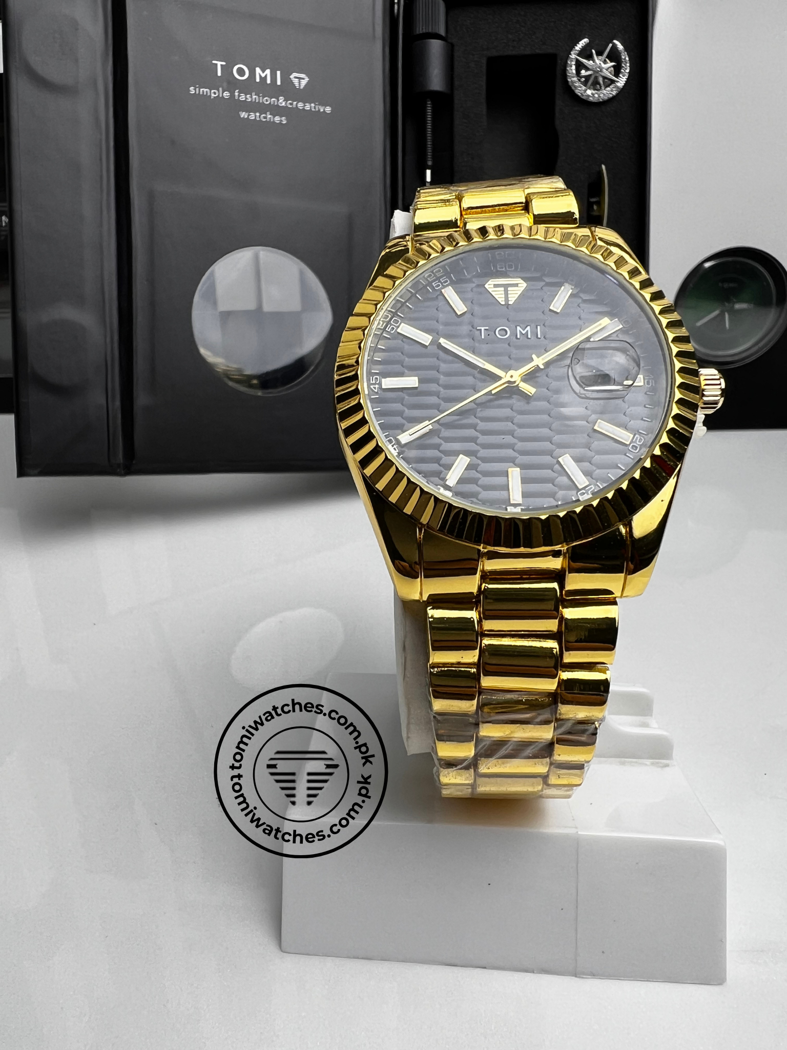 Tomi T-304 Men's Luxury Watch Gift Set - Tomi Watches