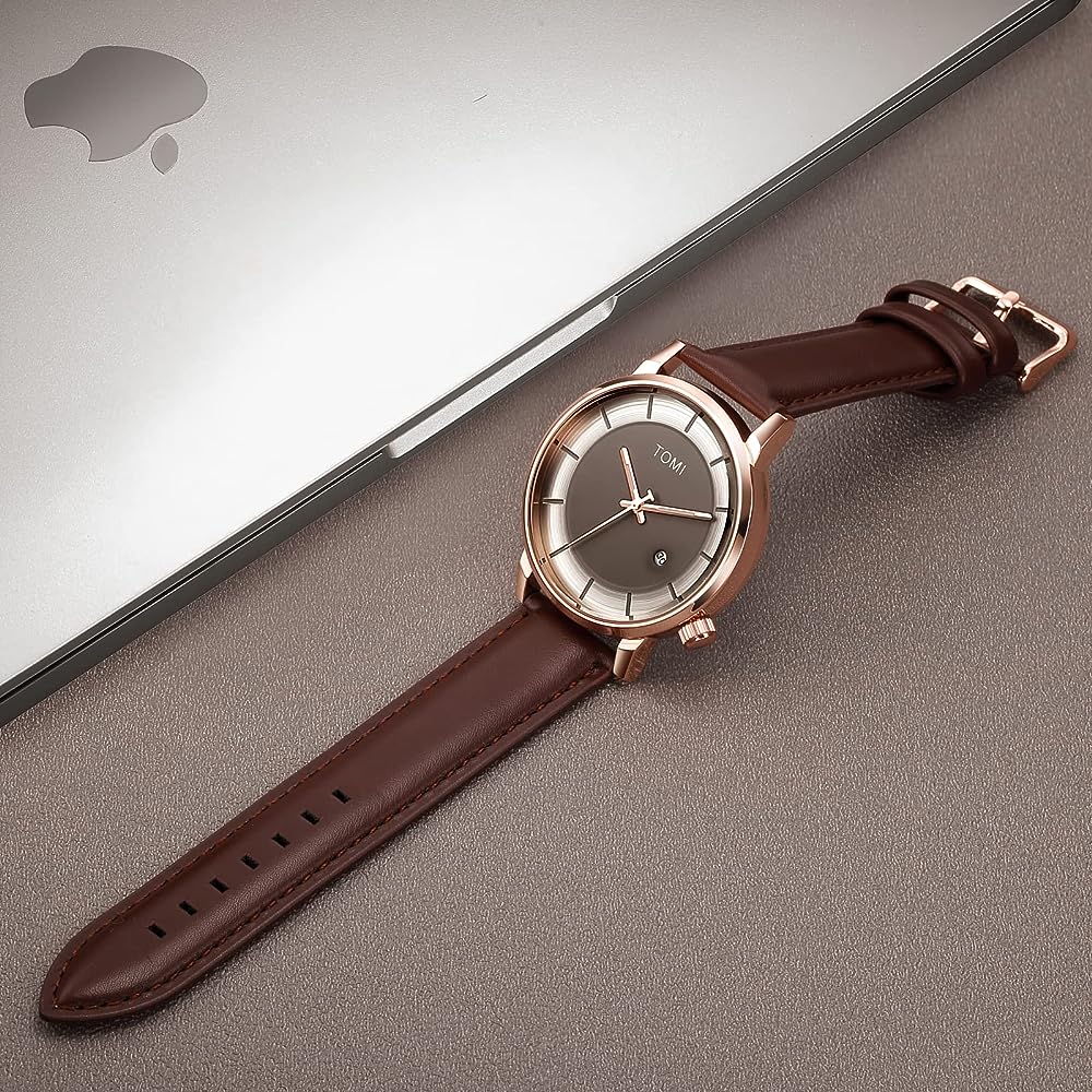 TOMI T-101 Men's Casual Quartz Watch with Date Display - Tomi Watches