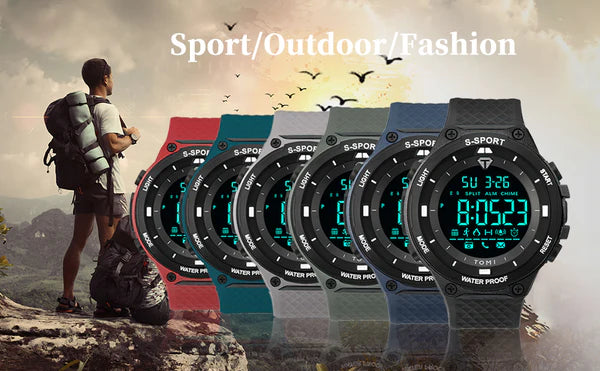 TOMI T-214 Men's Digital Sports Watch - Tomi Watches