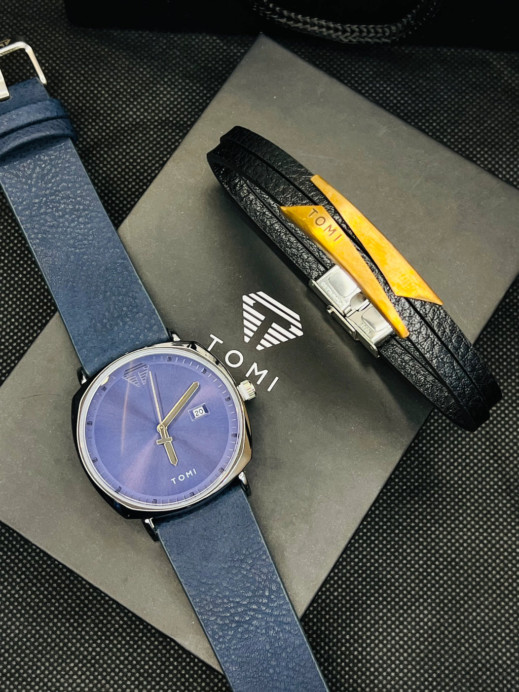 Tomi T-044 Watch & Bracelet Set - Tomi Watches