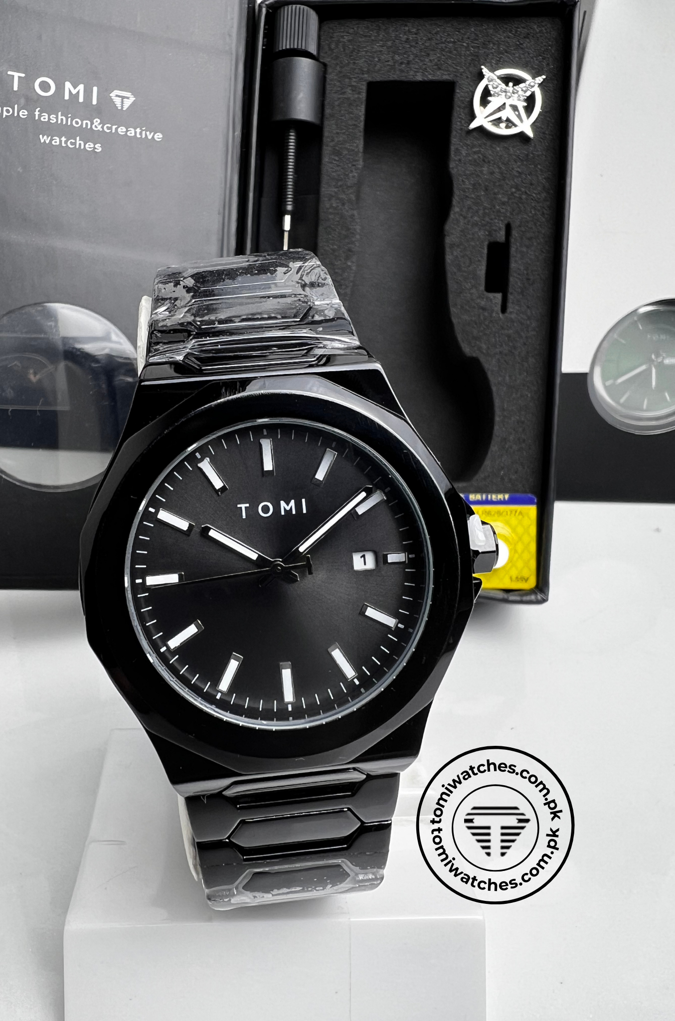 TOMI T-301 New Men's Luxury Watch Gift Box Set - Tomi Watches