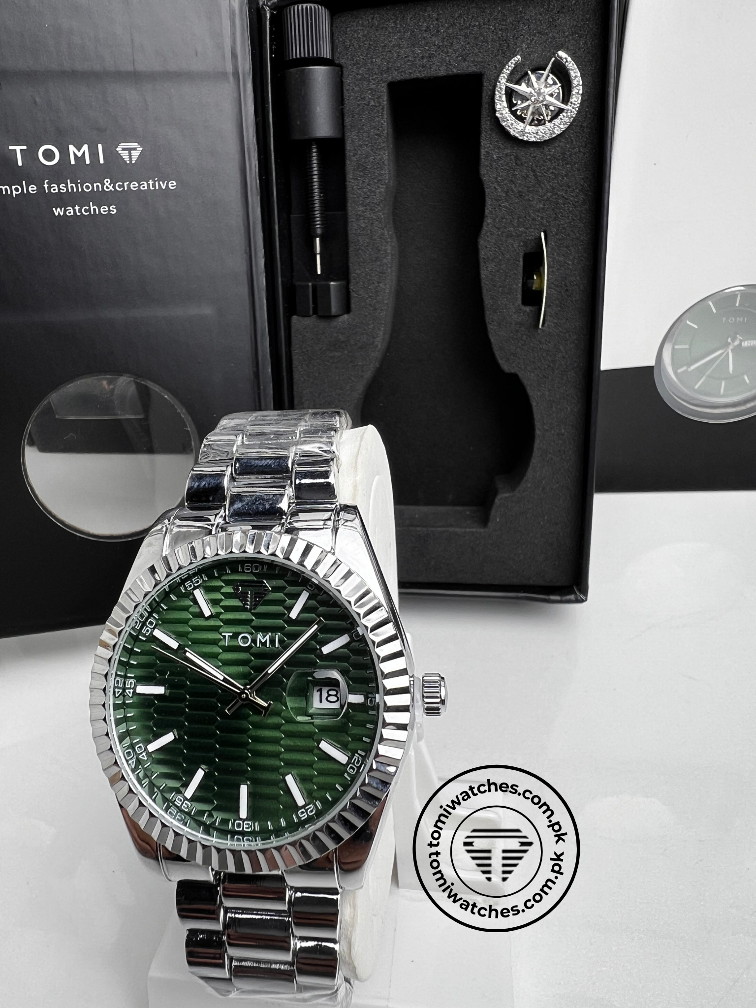Tomi T-304 Men's Luxury Watch Gift Set - Tomi Watches