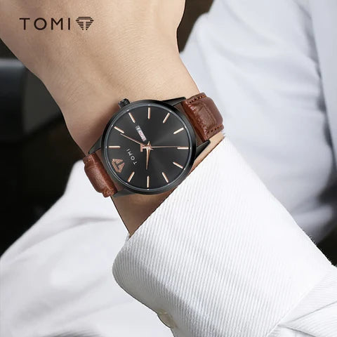 TOMI T-045 Quartz Wrist Watch For Men - Tomi Watches