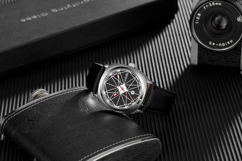 TOMI Men's Watch Square Dial T-112 - Tomi Watches