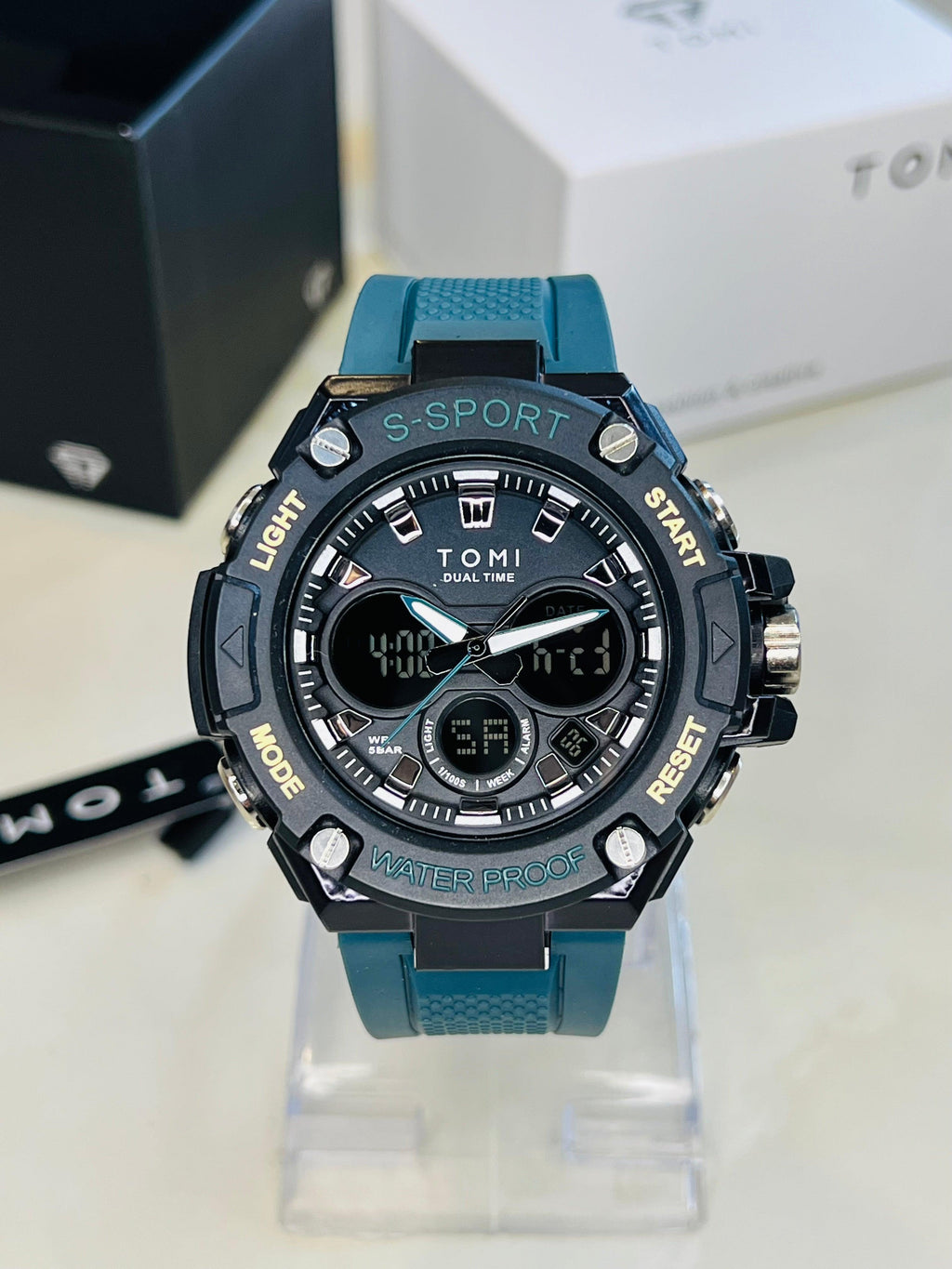 Tomi Sports Watch Waterproof T-227 - Tomi Watches