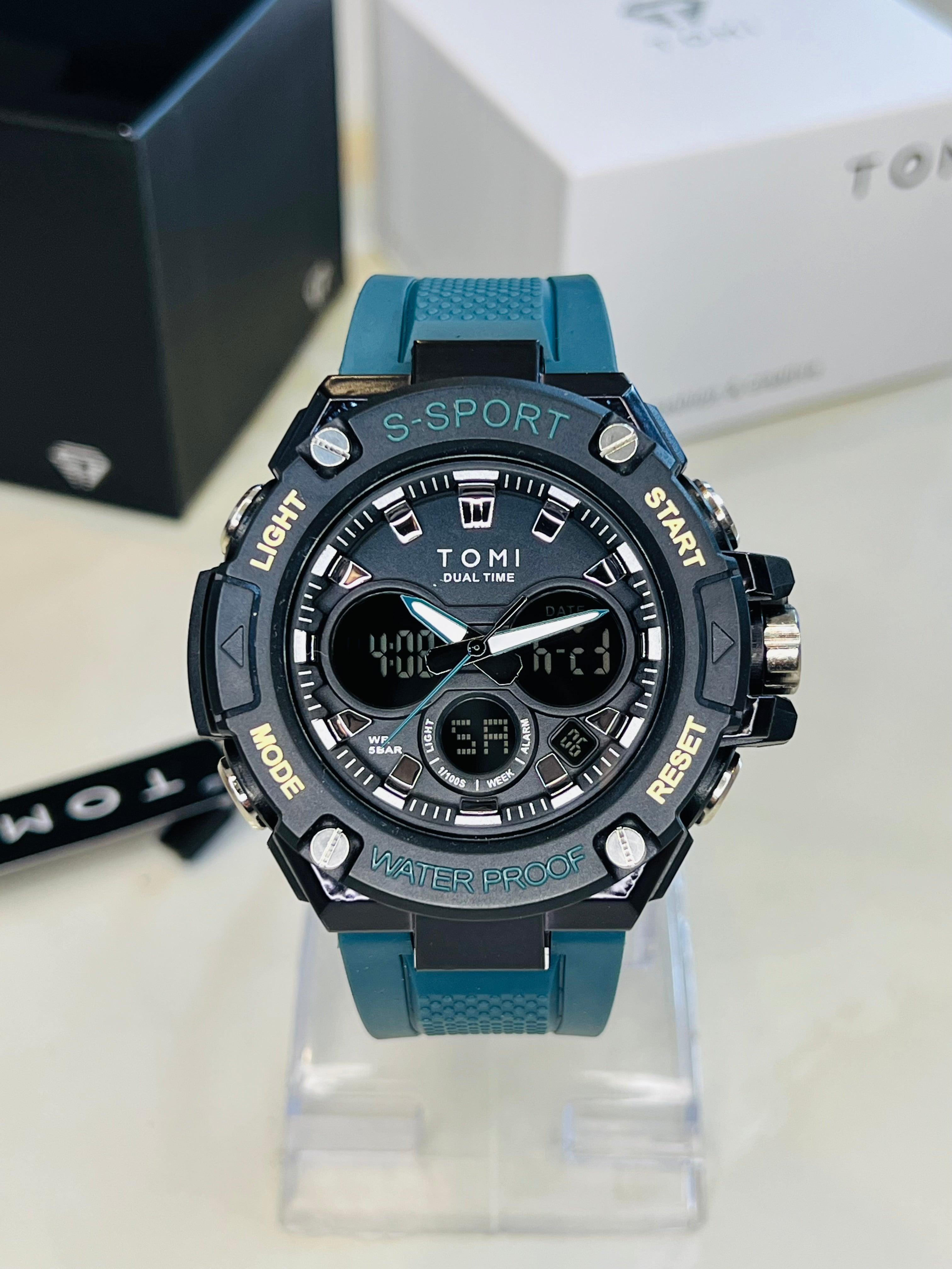 Tomi Sports Watch Waterproof T-227 - Tomi Watches