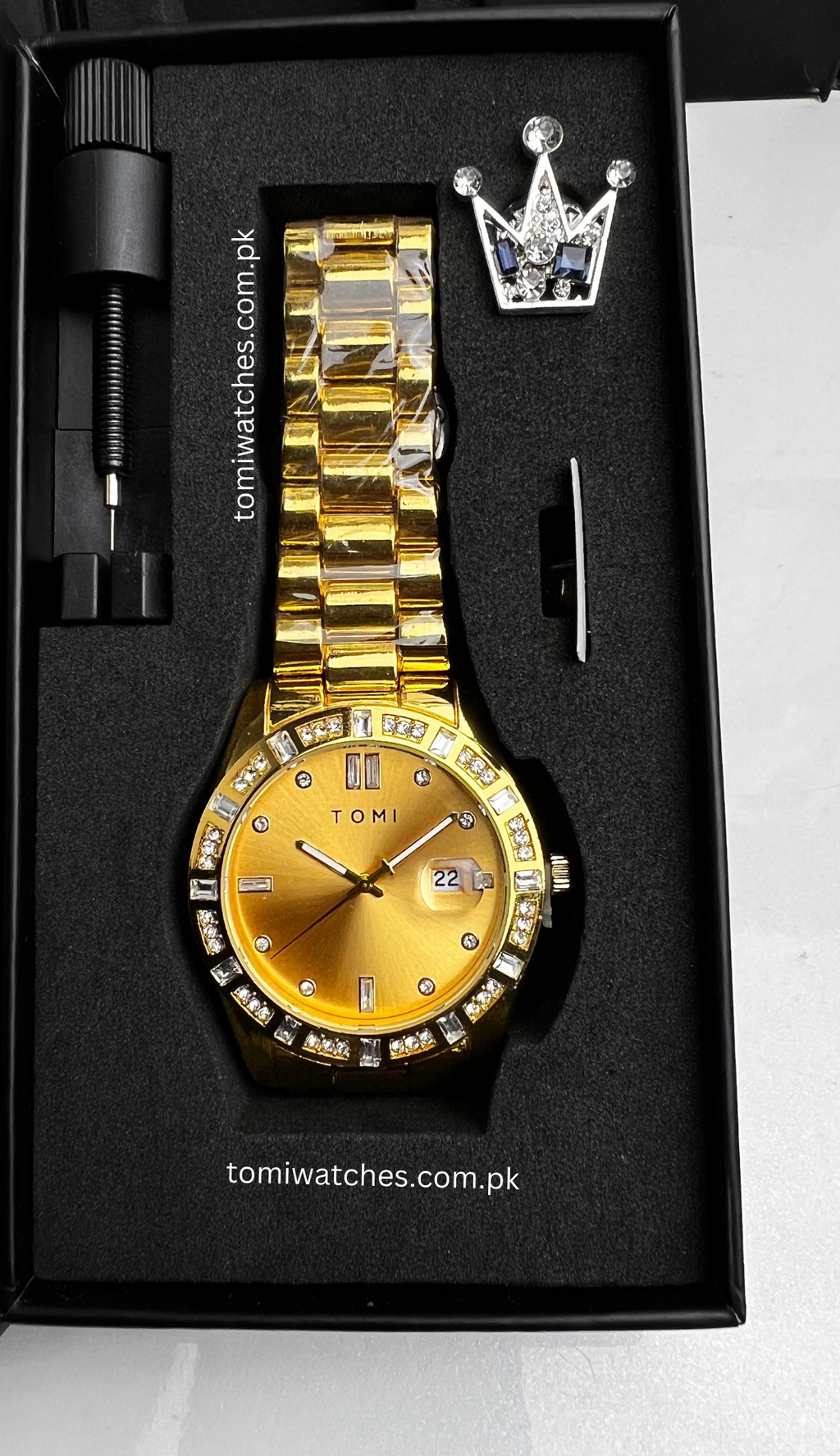 TOMI T-305  Luxury Men's Watch With Gift Box Set - Tomi Watches