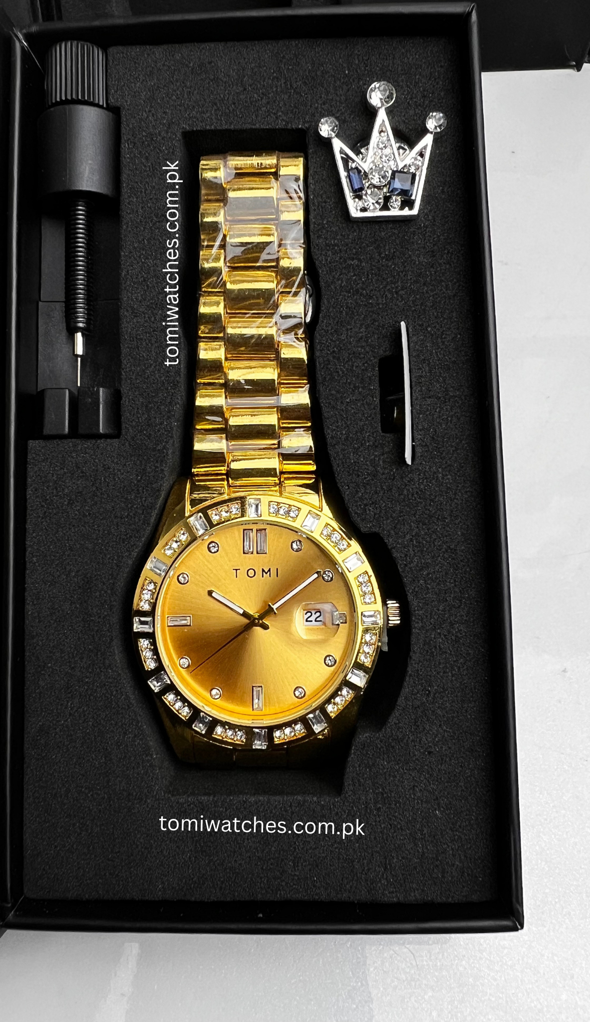 TOMI T-305  Luxury Men's Watch With Gift Box Set - Tomi Watches