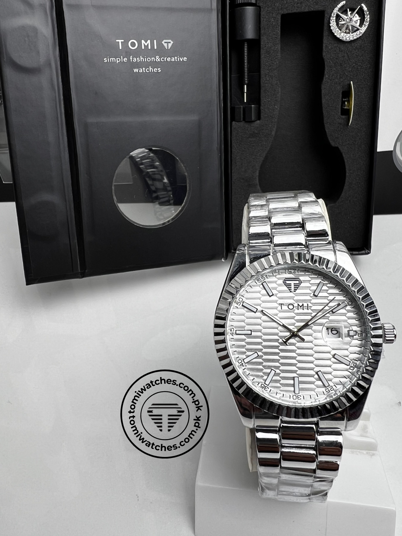 Tomi T-304 Men's Luxury Watch Gift Set - Tomi Watches