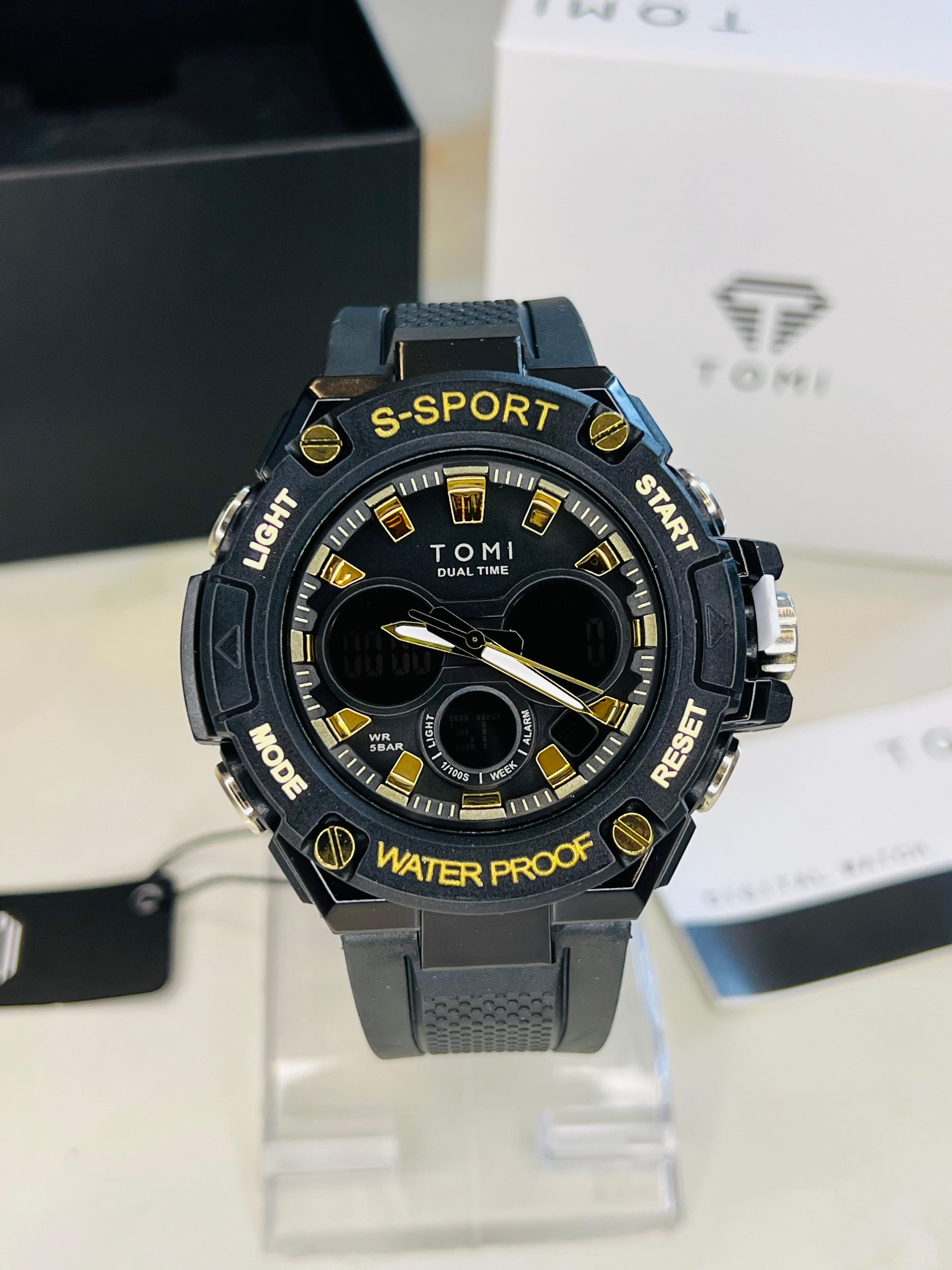 Tomi Sports Watch Waterproof T-227 - Tomi Watches