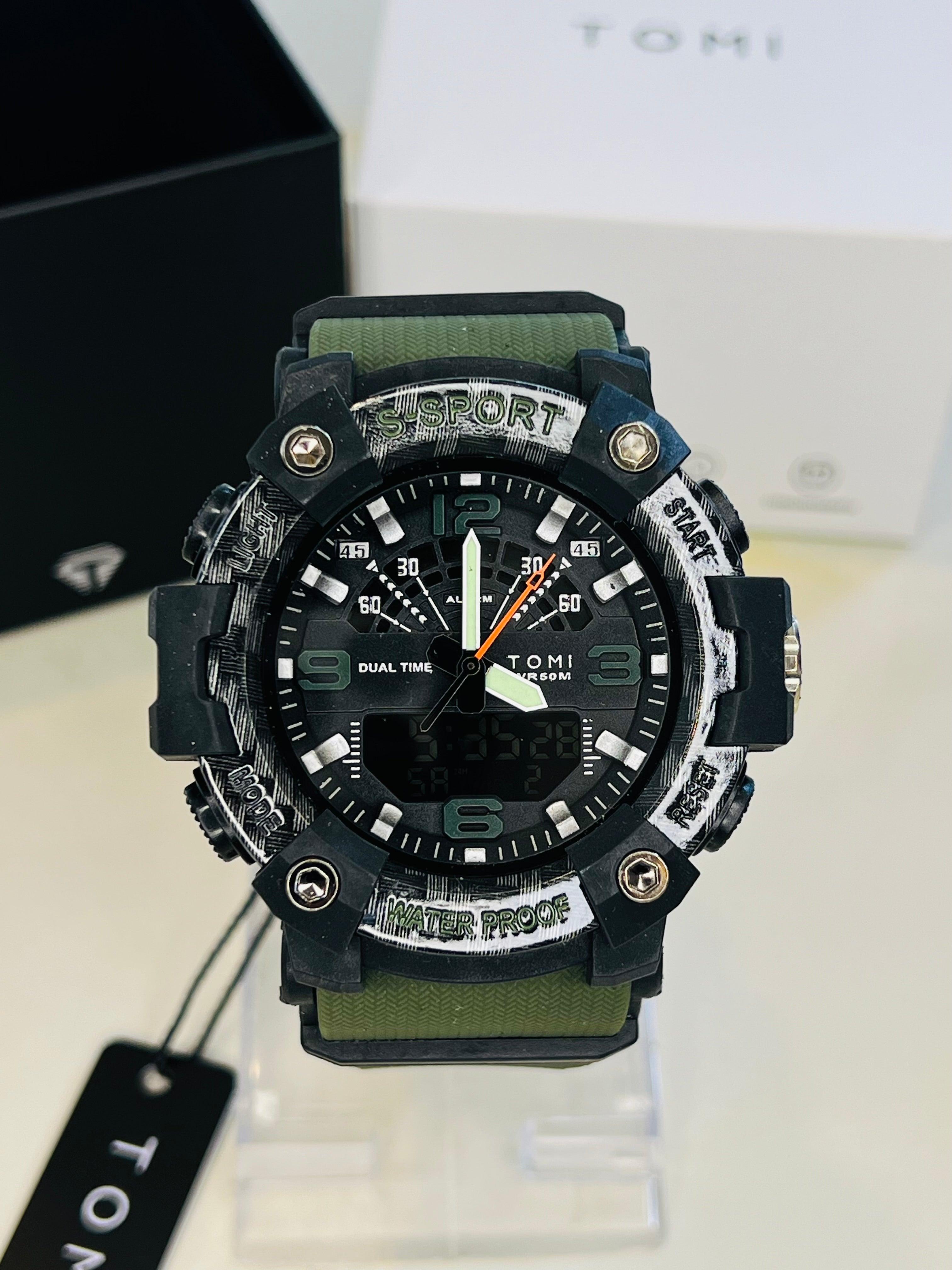 Tomi Sports Watch Waterproof T-233 - Tomi Watches