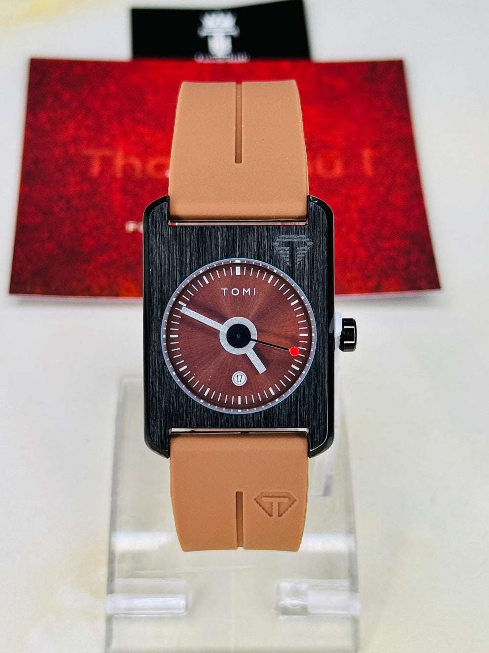 TOMI T-022 Magnet Master Lock Silicone Straps Tomi Tank Watches - Tomi Watches