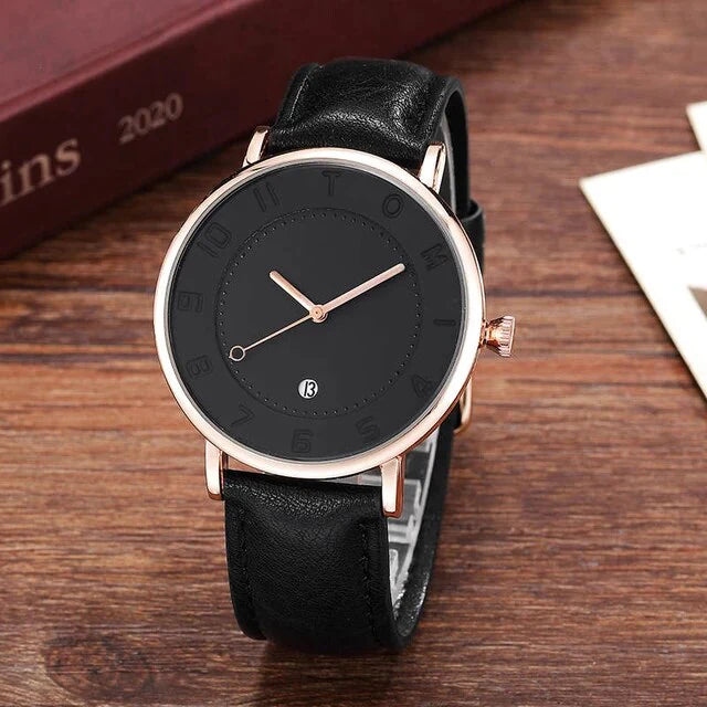 TOMI T-085 Men's Quartz Watch with Date Display - Tomi Watches