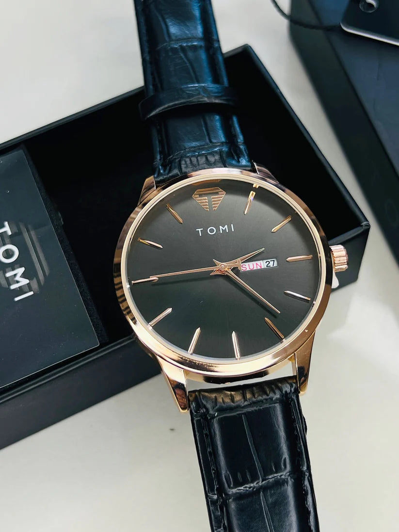 TOMI T-045 Quartz Wrist Watch For Men - Tomi Watches