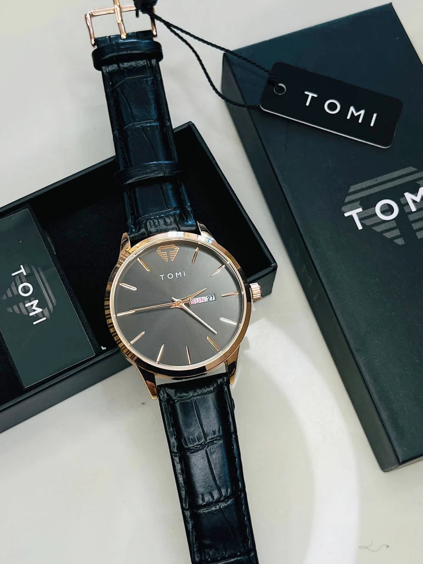 TOMI T-045 Quartz Wrist Watch For Men - Tomi Watches