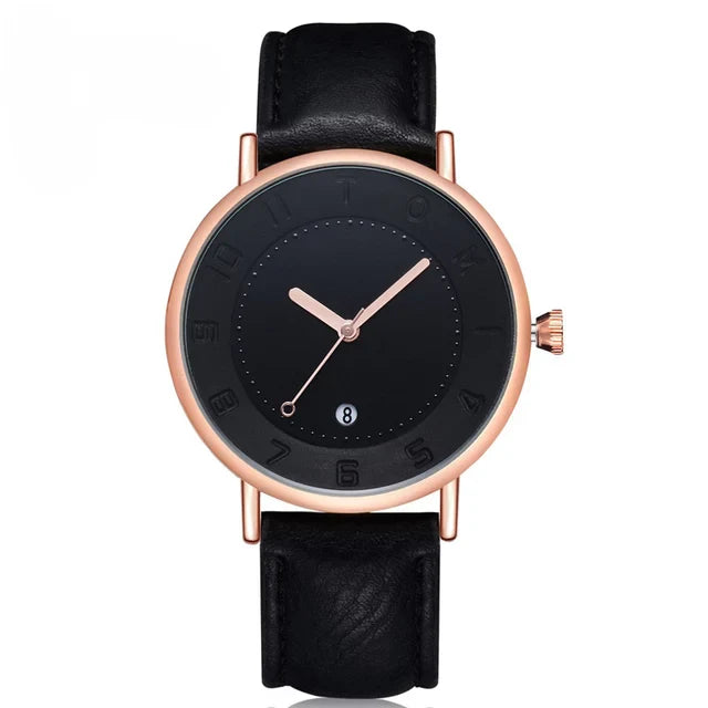 TOMI T-085 Men's Quartz Watch with Date Display - Tomi Watches