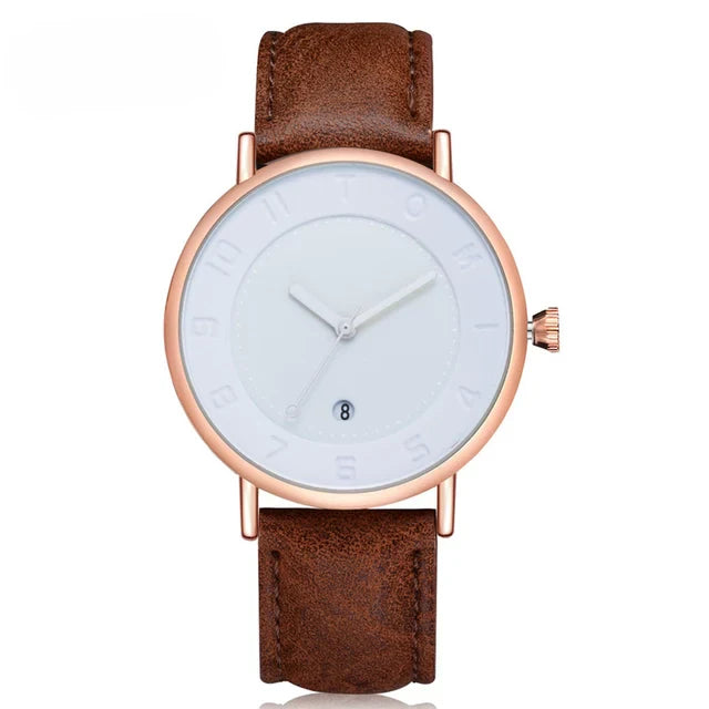 TOMI T-085 Men's Quartz Watch with Date Display - Tomi Watches