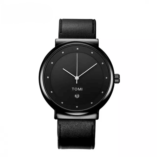 TOMI T-091 Men's Watch Round Dial Date Quartz - Tomi Watches