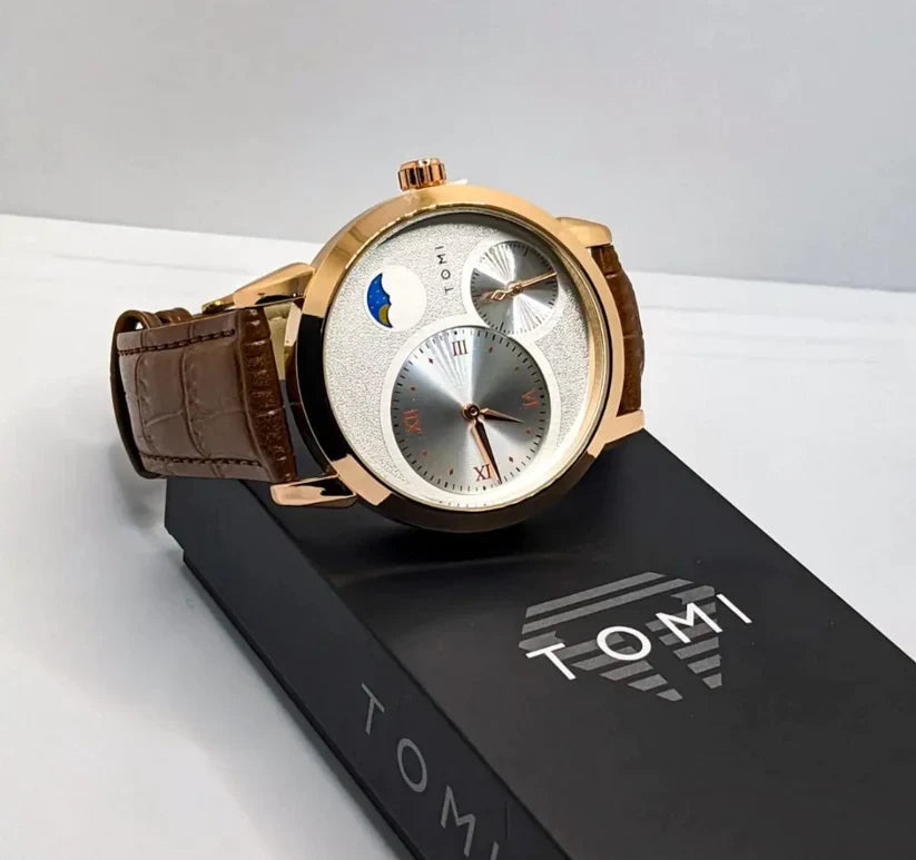 TOMI T-036 Moon Edition Chronograph Watch - Tomi Watches