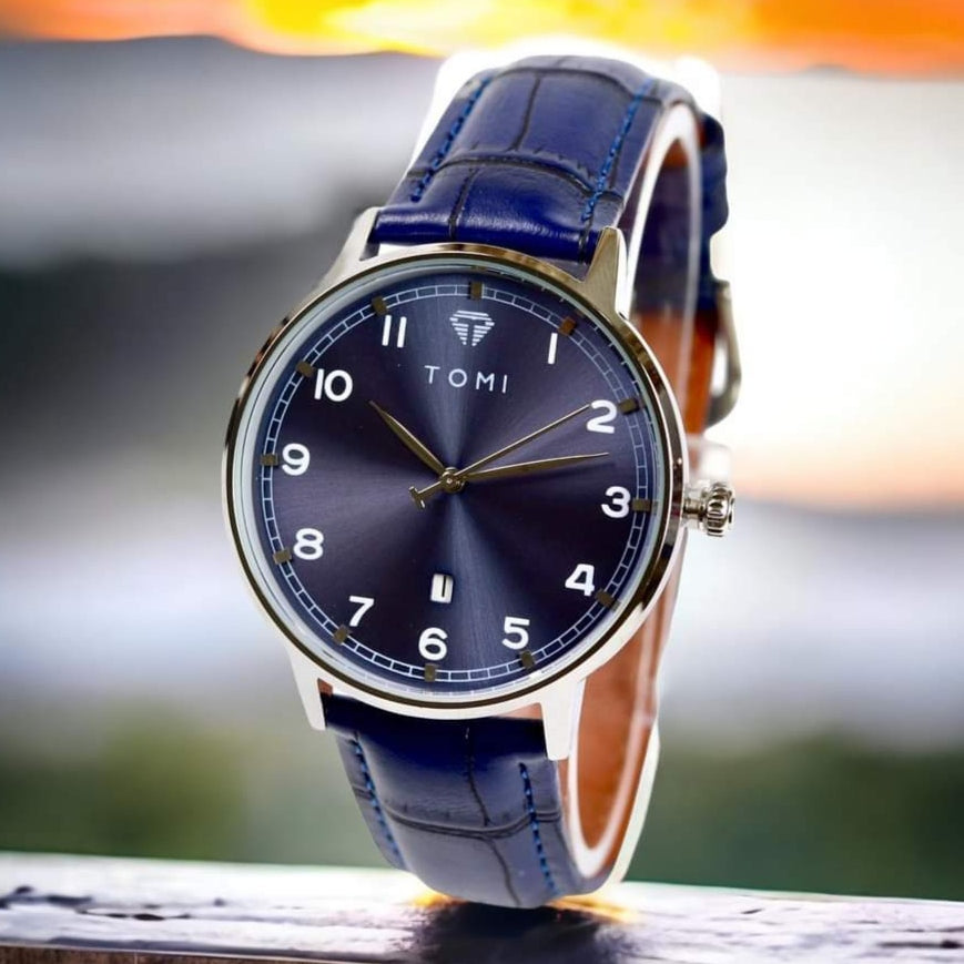 TOMI T-108 Unisex Quartz Date Watch For Men's - Tomi Watches