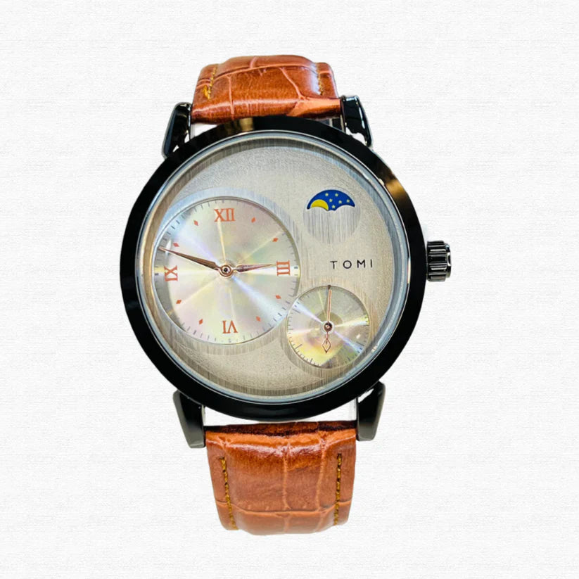 TOMI T-036 Moon Edition Chronograph Watch - Tomi Watches