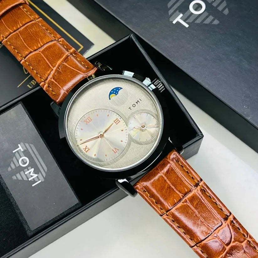 TOMI T-036 Moon Edition Chronograph Watch - Tomi Watches
