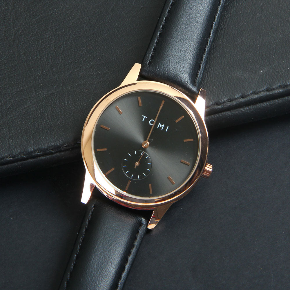 TOMI T-088 Business Quartz Chronograph Unisex Watch - Tomi Watches