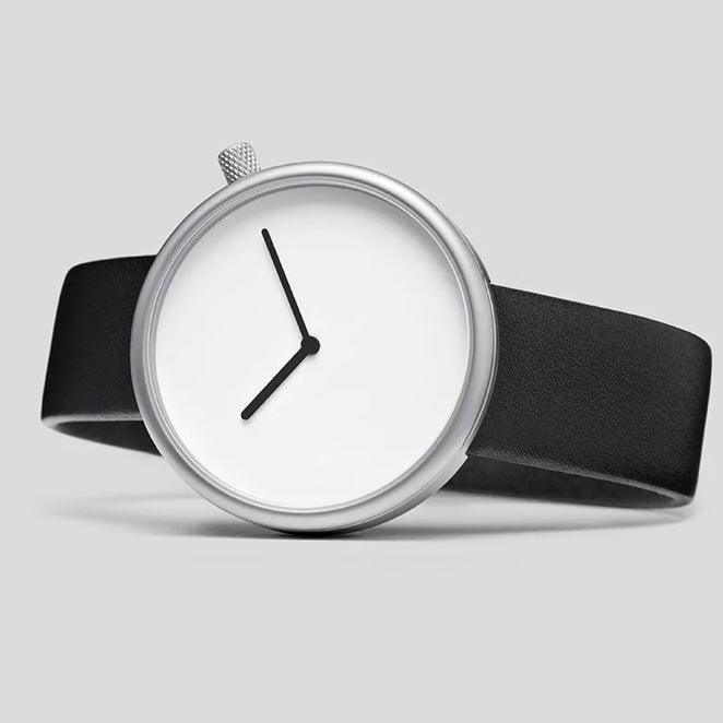 TOMI T-078 Unisex Watch Round Dial Leather Strap - Tomi Watches