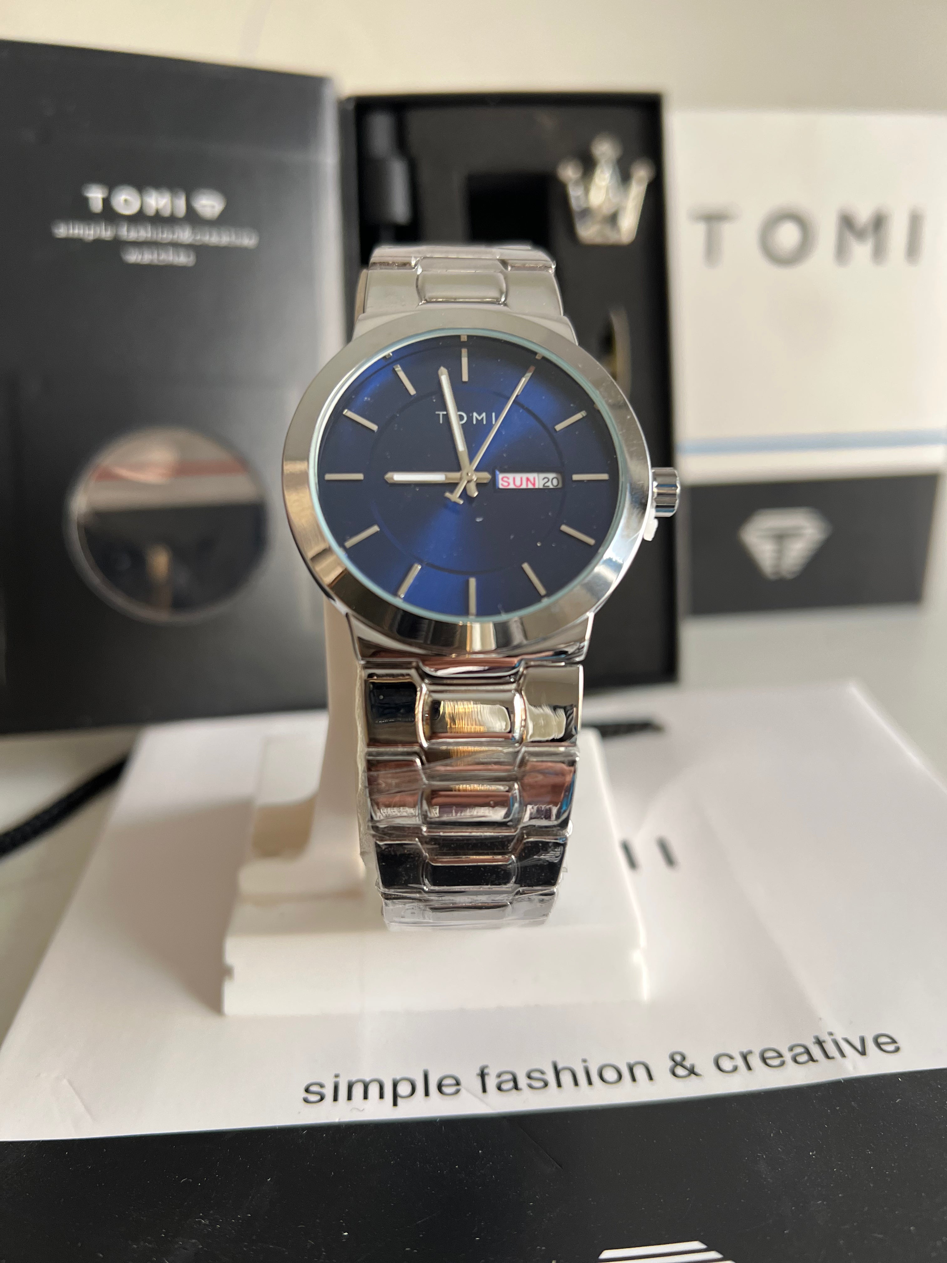 TOMI T-303 S3 Series Luxury Business Watch For Men - Tomi Watches