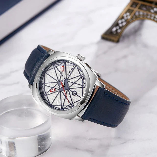 TOMI Men's Watch Square Dial T-112 - Tomi Watches