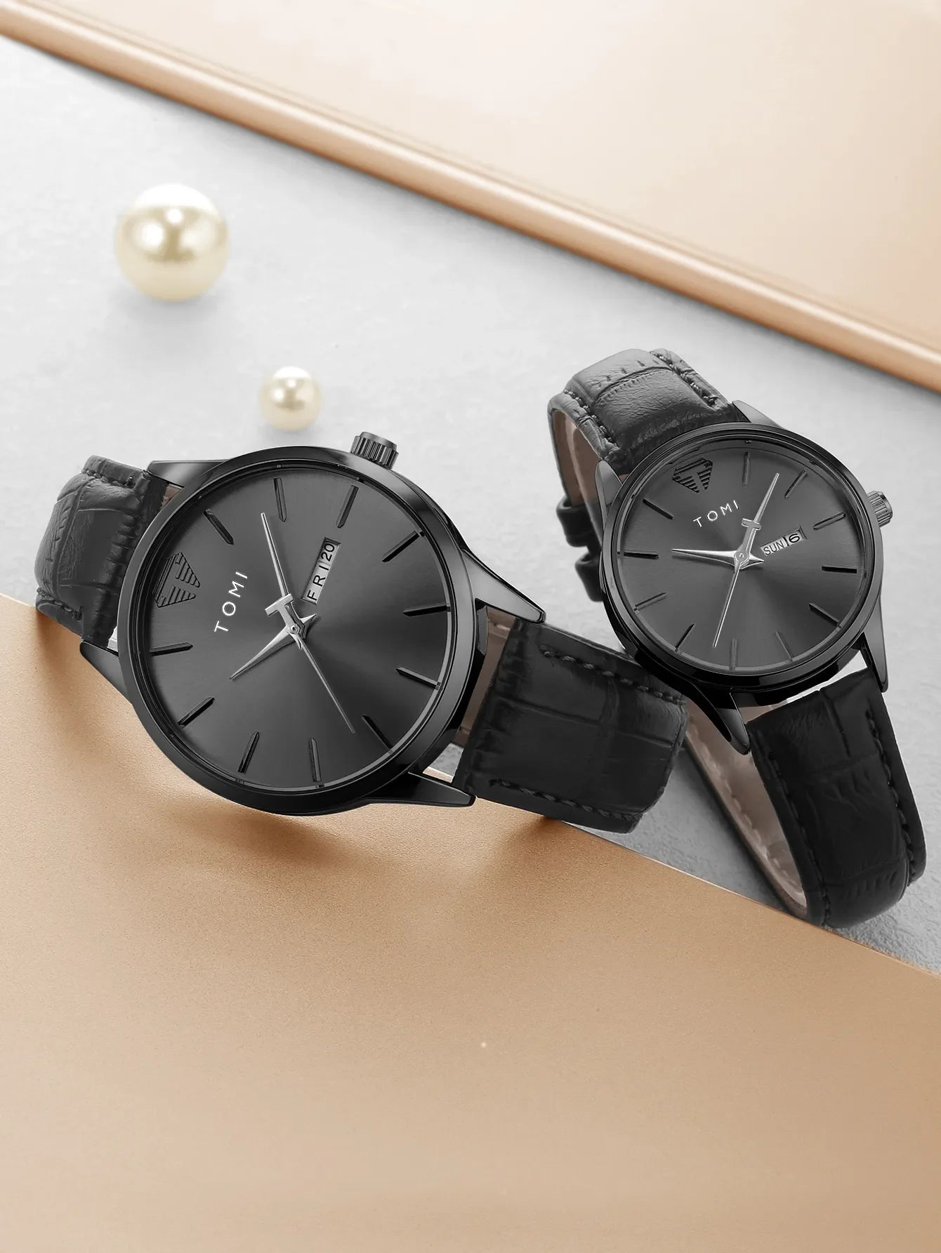 TOMI T-045 Casual Couple Watch - Tomi Watches