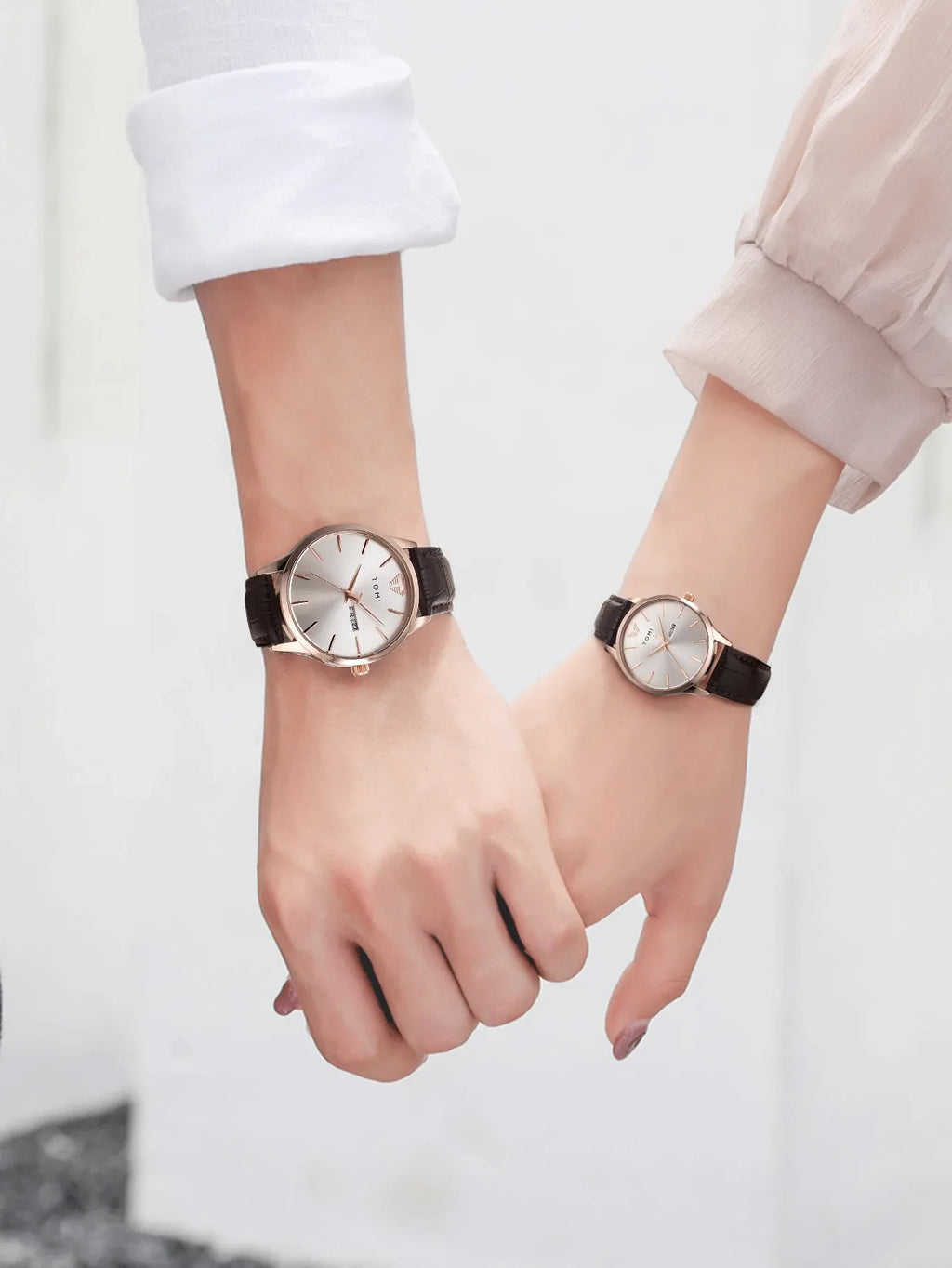 TOMI T-045 Casual Couple Watch - Tomi Watches