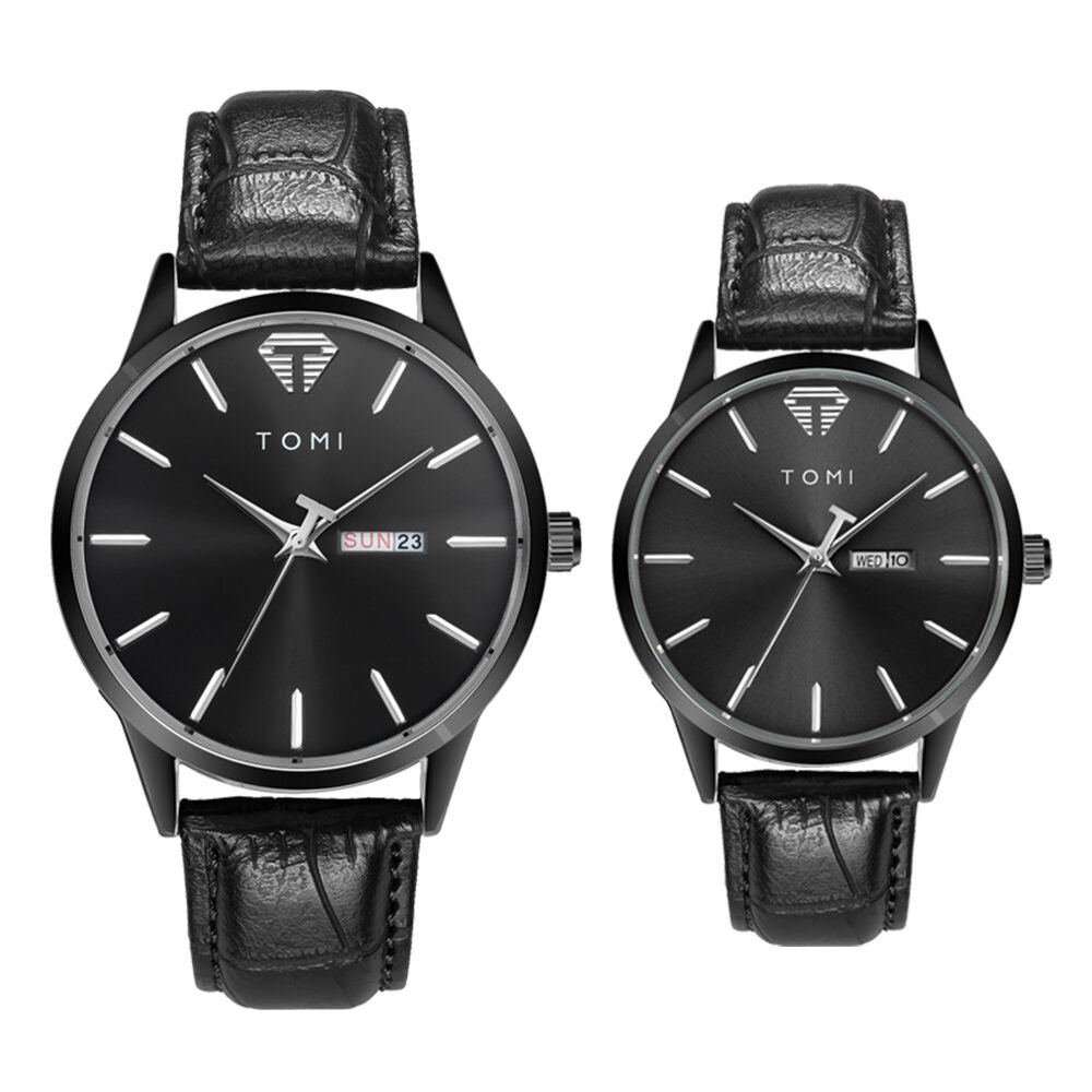 TOMI T-045 Casual Couple Watch - Tomi Watches