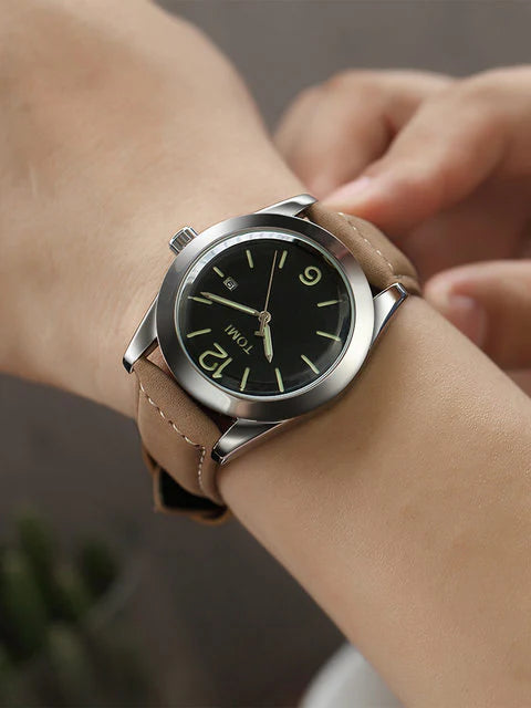TOMI T-095 Men's Watch with Pen Gift Set - Tomi Watches
