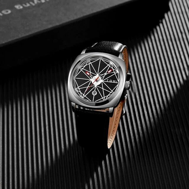 TOMI Men's Watch Square Dial T-112 - Tomi Watches