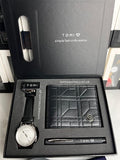 TOMI T-101 3PCS  Gift Box Set with Watch, Wallet & Pen - Tomi Watches