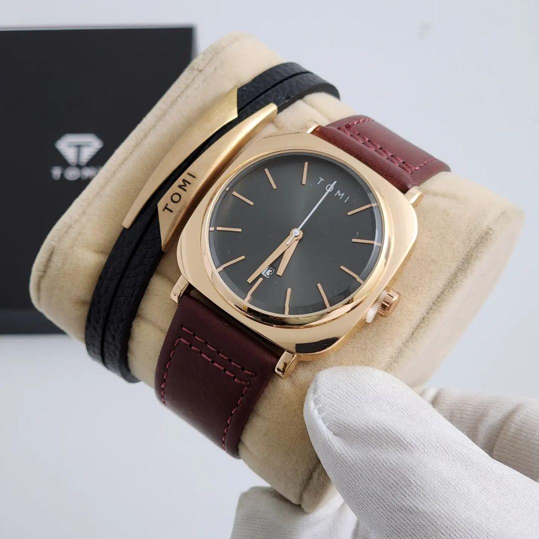 TOMI T-084 Business Watch With Bracelet - Tomi Watches