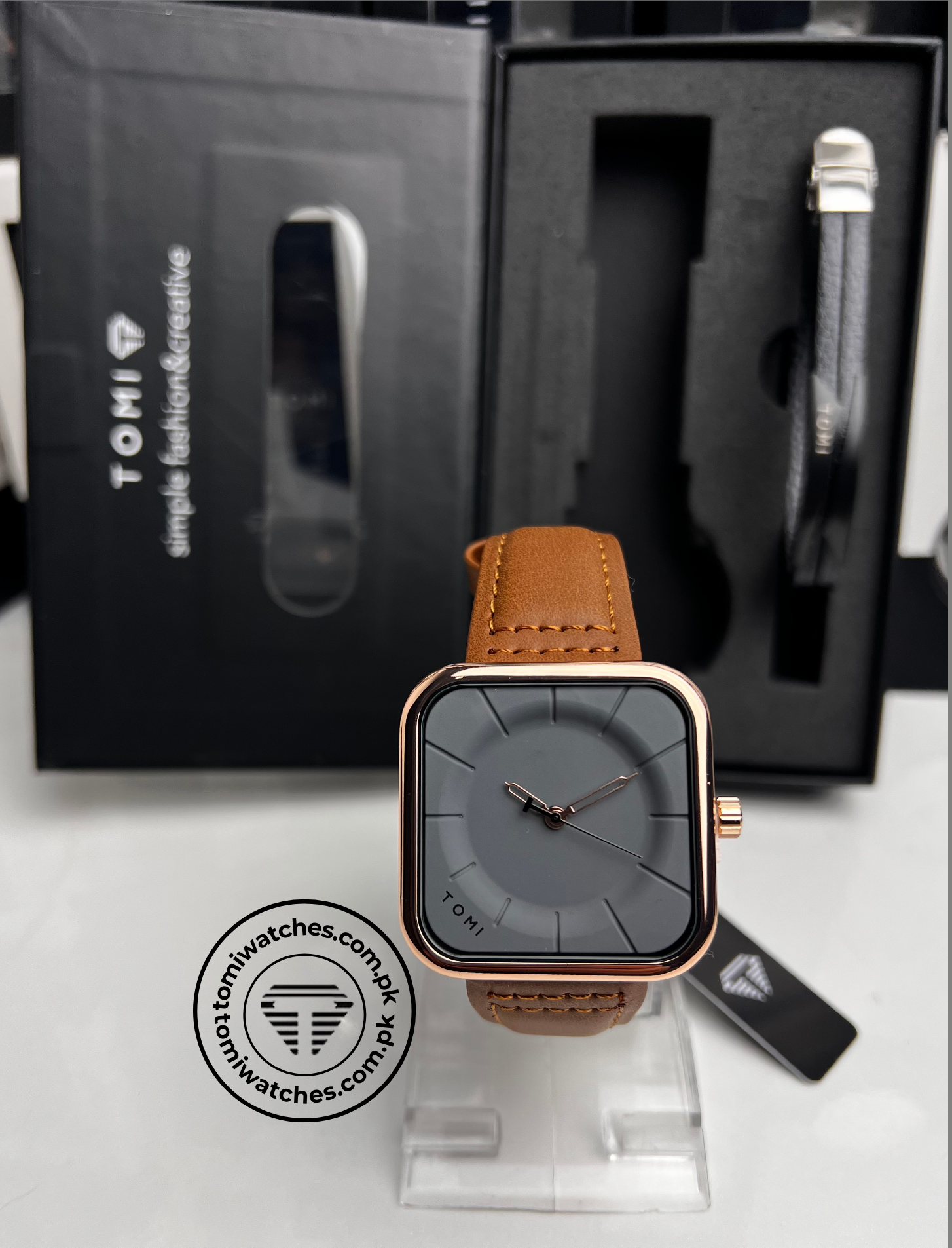 TOMI T-093 Men's Watch with Bracelet - Tomi Watches