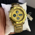 TOMI T-3010 High Quality Chain Watch Dual Time - Tomi Watches